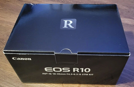 Canon EOS R10 Mirrorless Camera with RF-S 18-45 f/4.5-6.3 IS STM Lens - abigailcamera 20034875