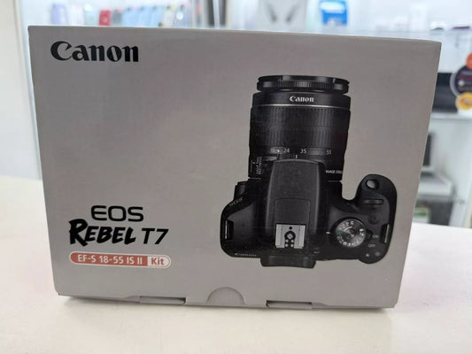 Canon EOS Rebel T7 DSLR Camera - Black (Kit with 18-55mm Lens) - abigailcamera 14122567