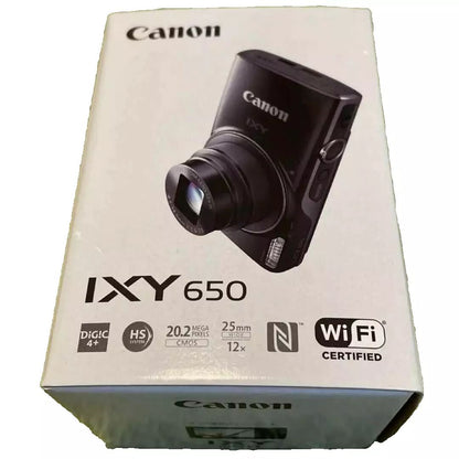 Canon IXY 650 Compact Digital Camera - Silver - abigailcamera 34280103