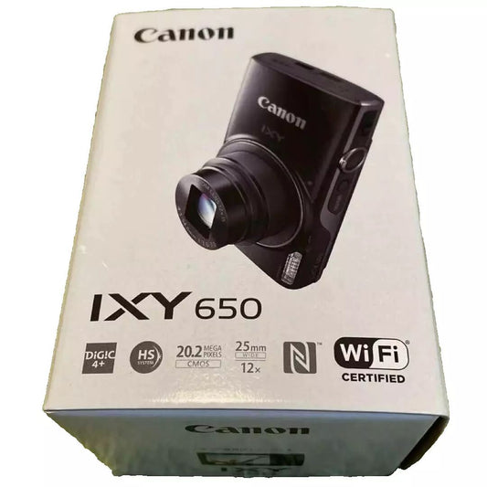 Canon IXY 650 Compact Digital Camera - Silver - abigailcamera 34280103
