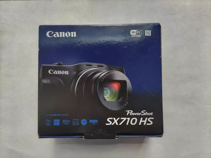 Canon Power Shot SX710 HS 20.3MP Digital Camera 30x Optical Zoom Wi-Fi Black - abigailcamera 4591248