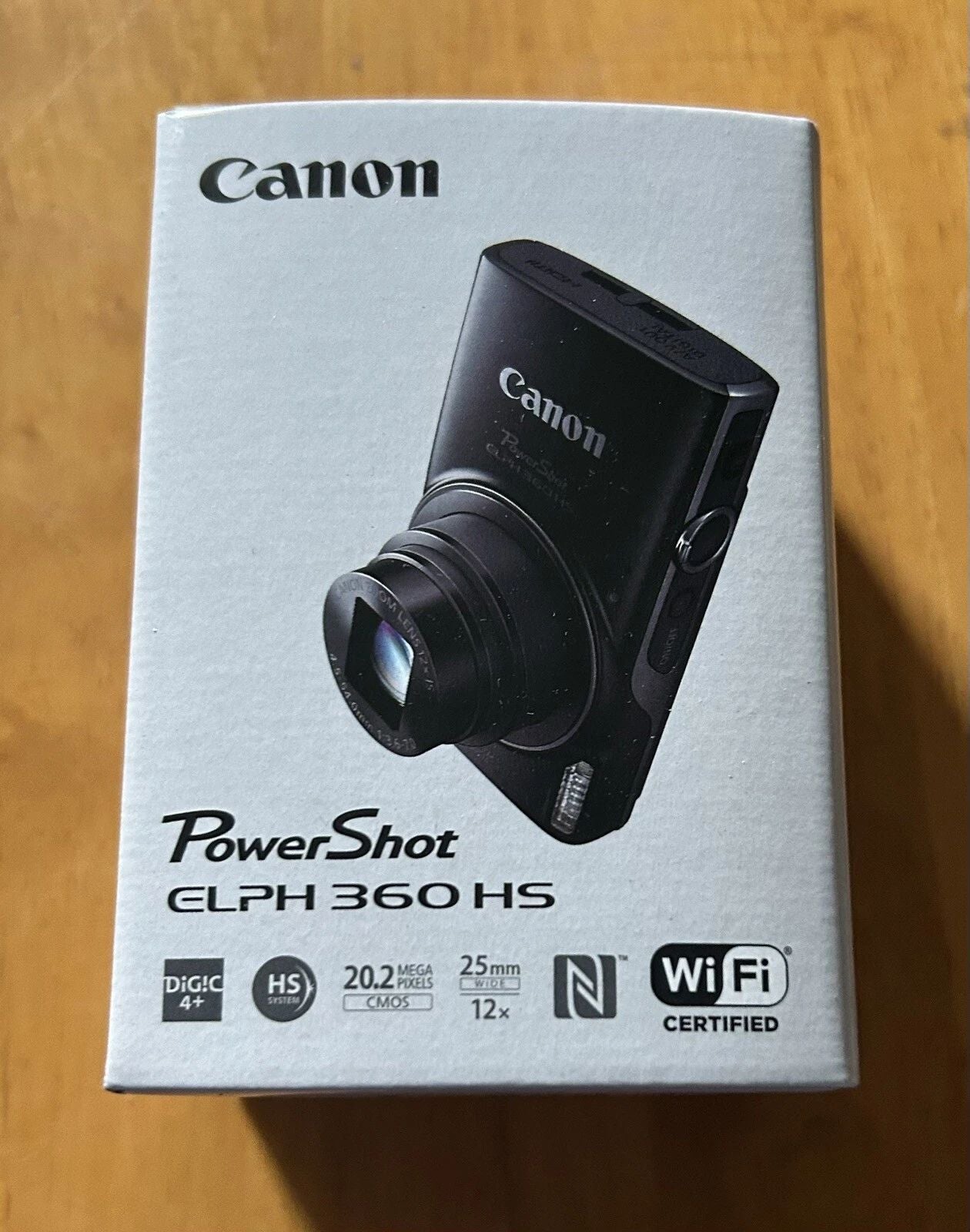 Canon PowerShot ELPH 360 HS Digital Camera - Black (USA Model) - abigailcamera 92991921