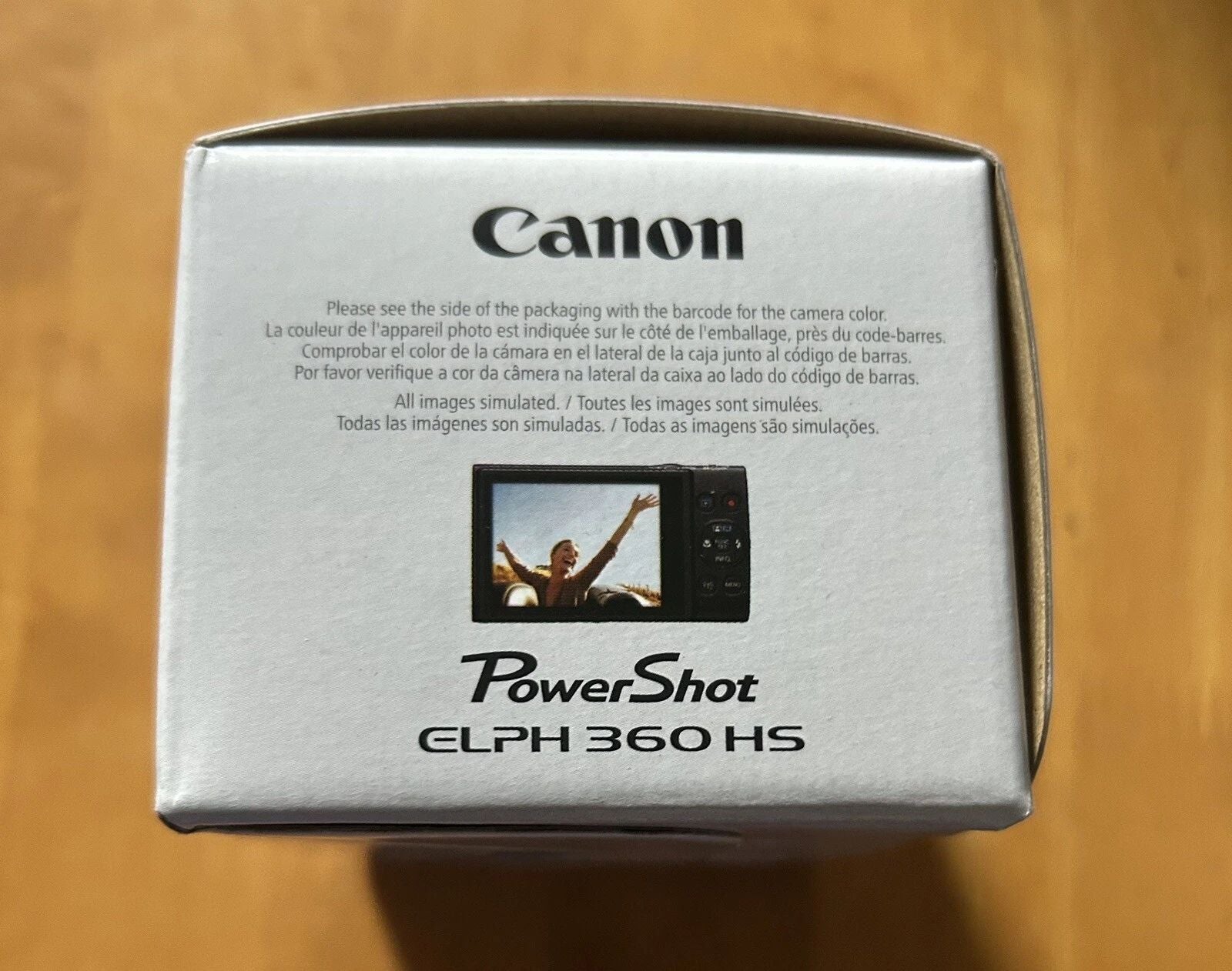 Canon PowerShot ELPH 360 HS Digital Camera - Black (USA Model) - abigailcamera 96517678