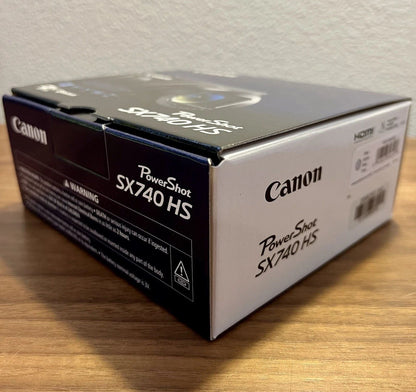 Canon PowerShot SX740 HS 20.3MP 4K Digital Camera – Silver - abigailcamera