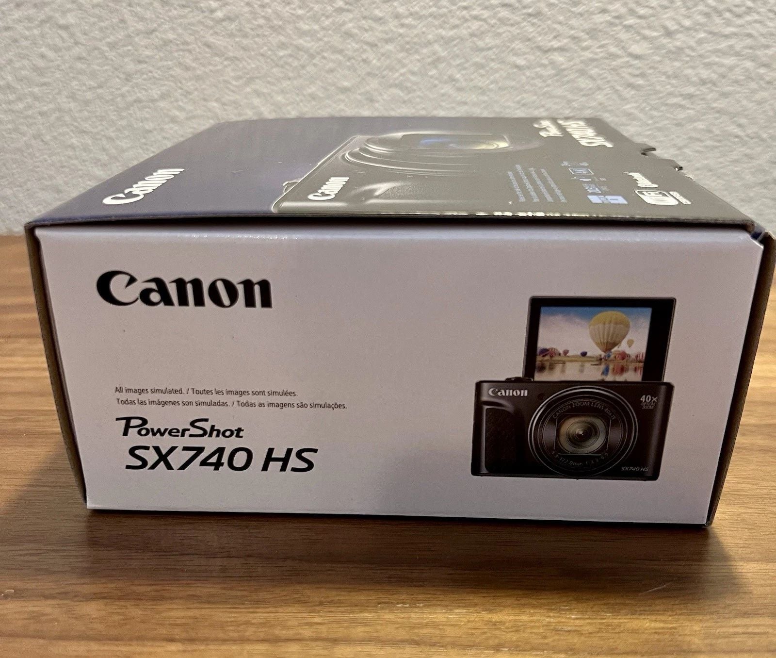 Canon PowerShot SX740 HS 20.3MP 4K Digital Camera – Silver - abigailcamera