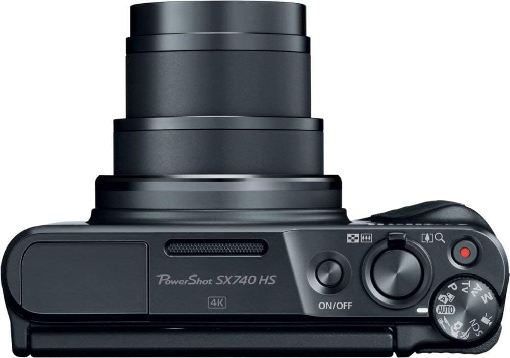 Canon PowerShot SX740 HS Camera with 40x Optical Zoom – Black (International Model) - abigailcamera 35036388