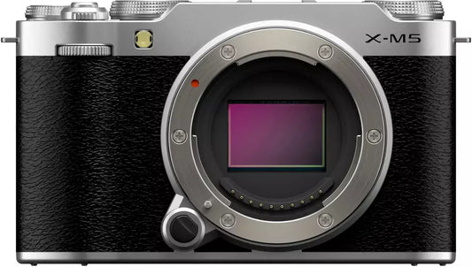Fujifilm X-M5 26.1MP Mirrorless Camera Body Only – Silver (USA Model) - abigailcamera 89238310