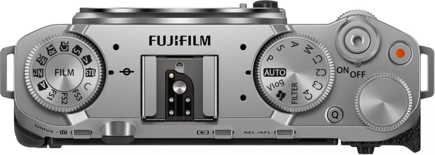 Fujifilm X-M5 26.1MP Mirrorless Camera Body Only – Silver (USA Model) - abigailcamera 48924190