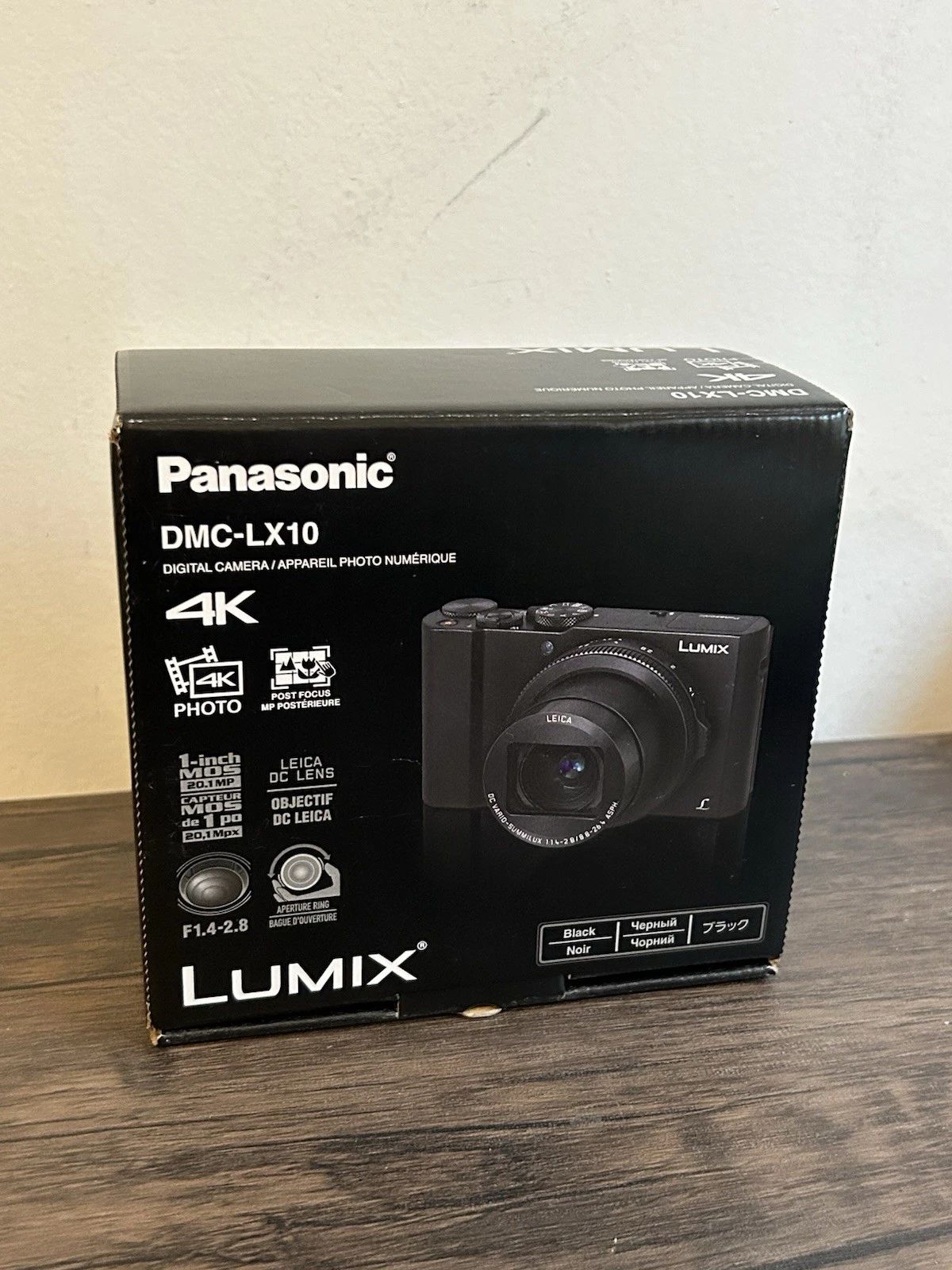 Panasonic LUMIX DMC-LX10 20.1MP Digital Camera – Black (Kit with 24–72mm Lens) - abigailcamera 43754754
