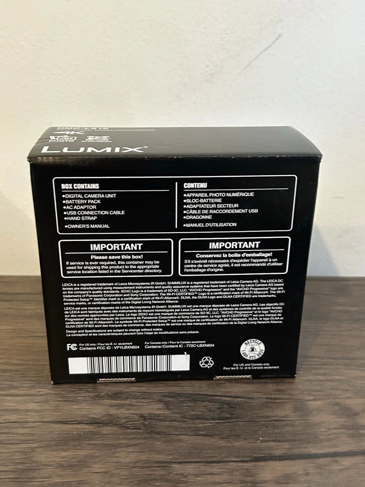 Panasonic LUMIX DMC-LX10 20.1MP Digital Camera – Black (Kit with 24–72mm Lens) - abigailcamera 95117905