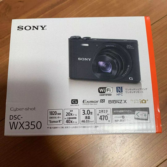 SONY Cyber-Shot DSC-WX350 Digital Camera – black - abigailcamera 59935186